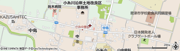 おどや君津中島店周辺の地図