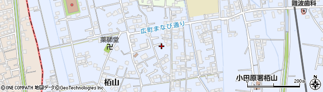 神奈川県小田原市栢山3258周辺の地図