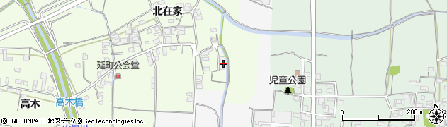 京都府綾部市延町庭苅18周辺の地図