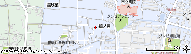 京都府綾部市青野町（鵜ノ目）周辺の地図
