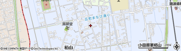 神奈川県小田原市栢山3283周辺の地図