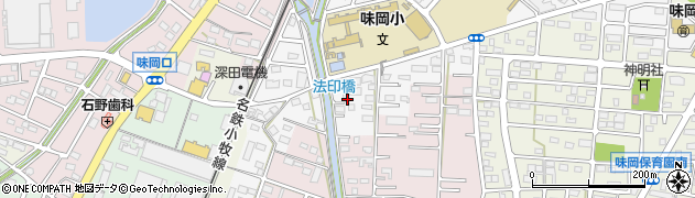 愛知県小牧市小松寺416周辺の地図