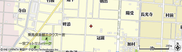 愛知県一宮市千秋町浮野周辺の地図