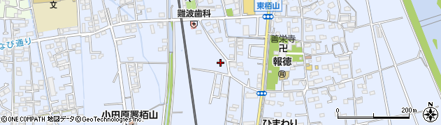 神奈川県小田原市栢山2380周辺の地図