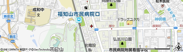 京都府福知山市厚中町75周辺の地図