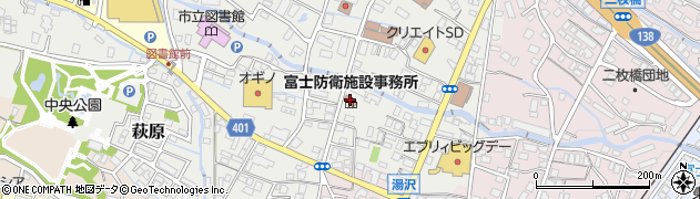 静岡県御殿場市萩原606周辺の地図
