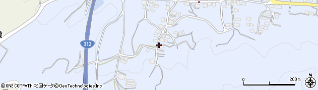 兵庫県朝来市和田山町安井411周辺の地図