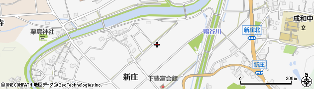 京都府福知山市新庄周辺の地図