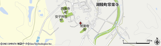 島根県出雲市湖陵町常楽寺629周辺の地図