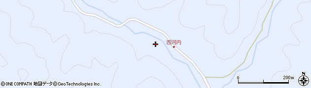 京都府船井郡京丹波町西河内四方周辺の地図