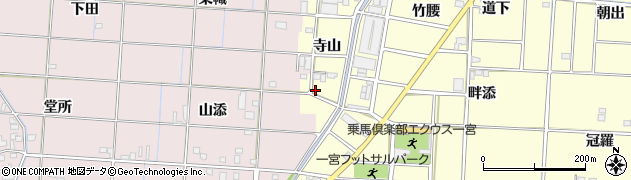 愛知県一宮市千秋町浮野寺山29周辺の地図