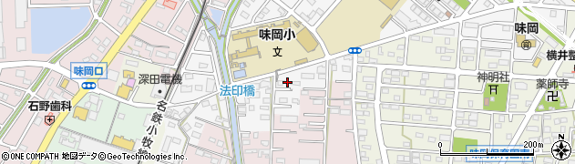 愛知県小牧市小松寺400周辺の地図