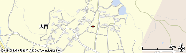 京都府福知山市大門周辺の地図