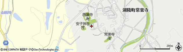 島根県出雲市湖陵町常楽寺757周辺の地図