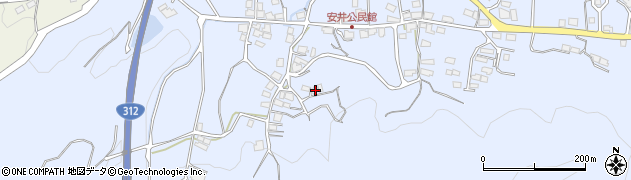 兵庫県朝来市和田山町安井327周辺の地図