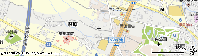 静岡県御殿場市萩原833周辺の地図