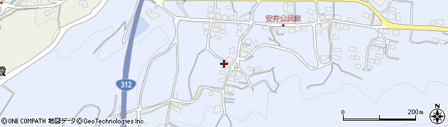 兵庫県朝来市和田山町安井474周辺の地図
