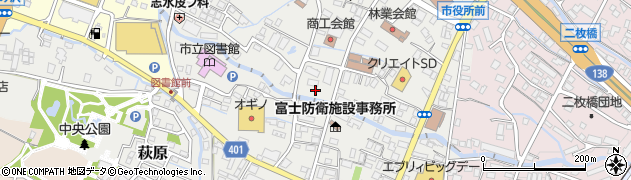 セブンイレブン御殿場萩原南店周辺の地図