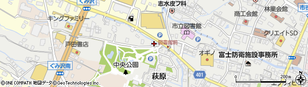 静岡県御殿場市萩原785-1周辺の地図