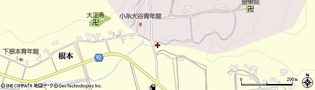 千葉県君津市根本270周辺の地図