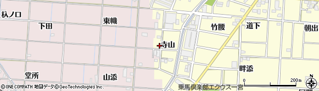 愛知県一宮市千秋町浮野寺山17周辺の地図