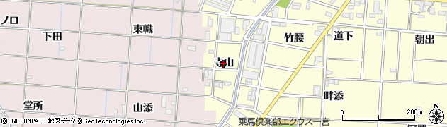 愛知県一宮市千秋町浮野（寺山）周辺の地図