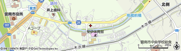 松江用品周辺の地図