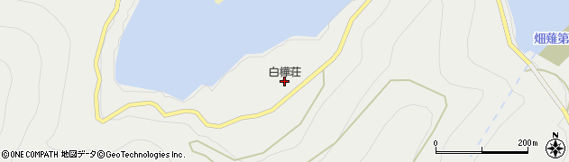 静岡市南アルプス赤石温泉白樺荘周辺の地図