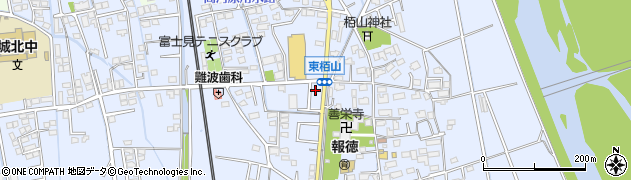 神奈川県小田原市栢山2423周辺の地図