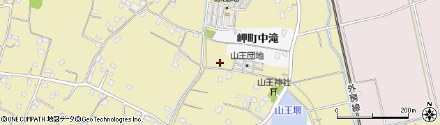 千葉県いすみ市岬町押日周辺の地図