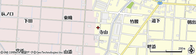 愛知県一宮市千秋町浮野寺山10周辺の地図