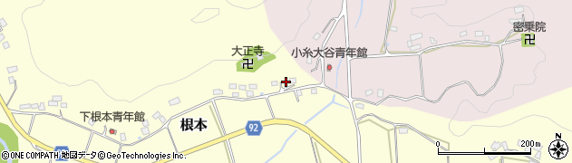 千葉県君津市根本269周辺の地図
