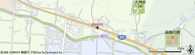 粟鹿神社周辺の地図