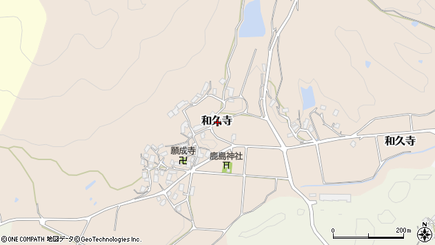 〒620-0927 京都府福知山市和久寺の地図