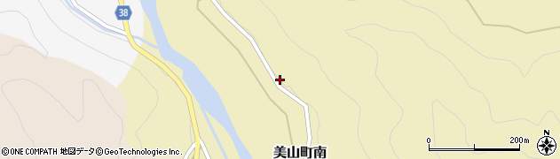 京都府南丹市美山町南（中垣内）周辺の地図