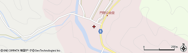 兵庫県養父市大屋町門野213周辺の地図