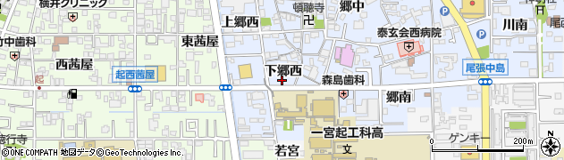 愛知県一宮市小信中島下郷西3509周辺の地図