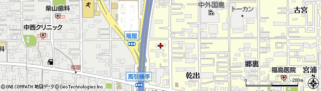 愛知県一宮市大和町馬引横手31周辺の地図