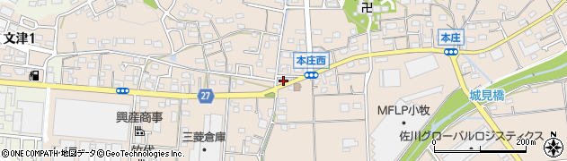 愛知県小牧市本庄2286周辺の地図