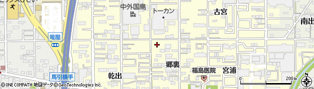 愛知県一宮市大和町馬引周辺の地図