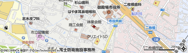 静岡県御殿場市萩原528-1周辺の地図