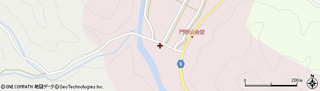 兵庫県養父市大屋町門野236周辺の地図