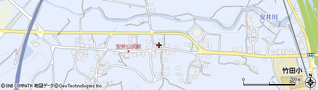 兵庫県朝来市和田山町安井765周辺の地図