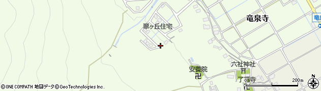 岐阜県養老郡養老町竜泉寺267周辺の地図