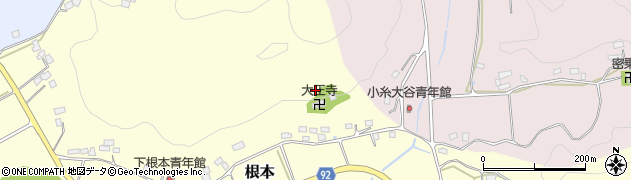 大正寺周辺の地図
