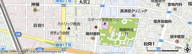 トップ寿司本店周辺の地図