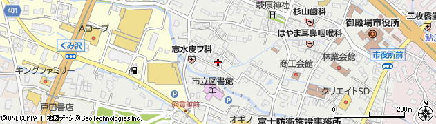 静岡県御殿場市萩原126周辺の地図