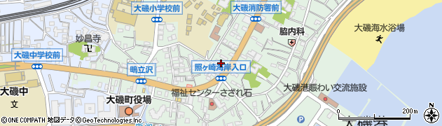 横浜銀行大磯支店周辺の地図