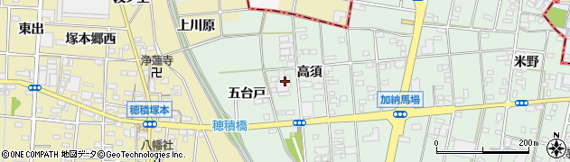 愛知県一宮市千秋町加納馬場高須50周辺の地図
