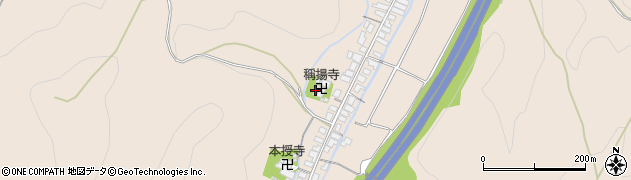 称揚寺周辺の地図
